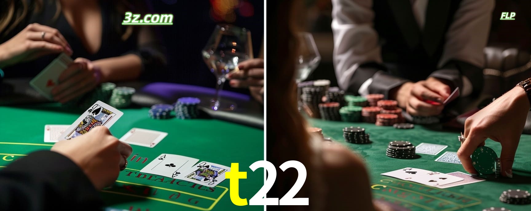 Blackjack ao vivo no t22 cassino online Brasil